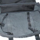 GUCCI Boston Bag Nylon 2way Black Silver Auth 151512-21