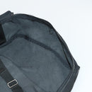 GUCCI Boston Bag Nylon 2way Black Silver Auth 151512-22