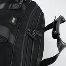 GUCCI Boston Bag Nylon 2way Black Silver Auth 151512-6