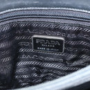 PRADA Tote Bag Nylon Green Silver Auth 151513-19