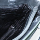 PRADA Tote Bag Nylon Green Silver Auth 151513-20