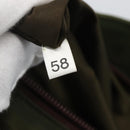 PRADA Shoulder Bag Nylon Green Silver Auth 151514-12