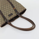 GUCCI GG Canvas Supreme Shoulder Bag Leather 4 Set Beige Red Auth 151517-11