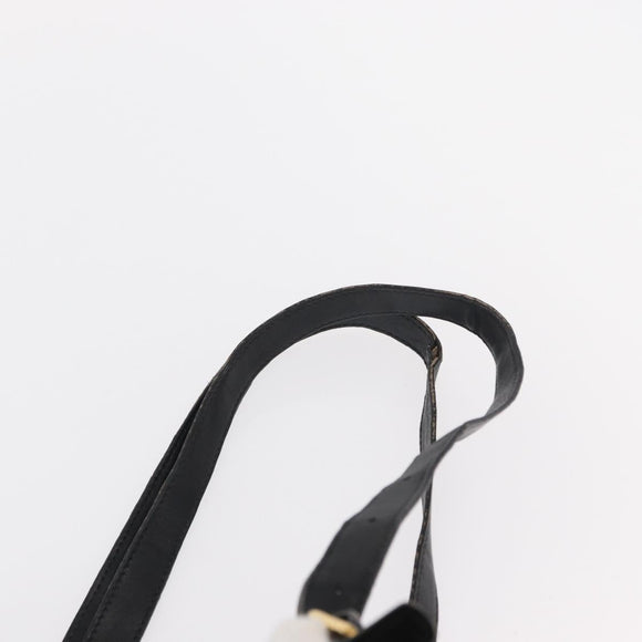 GUCCI Bamboo Backpack Leather Black Gold 003 2058 0030 Auth 151518