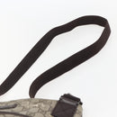 GUCCI GG Supreme Shoulder Bag PVC Beige Silver Auth 151520-8