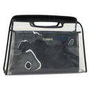 GUCCI Hand Bag Vinyl Clear 000 2058 0548 5 Auth 151521-1