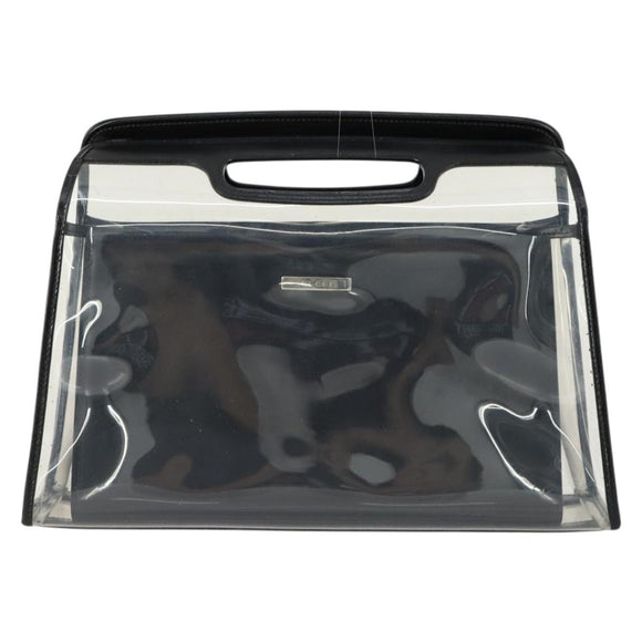 GUCCI Hand Bag Vinyl Clear 000 2058 0548 5 Auth 151521