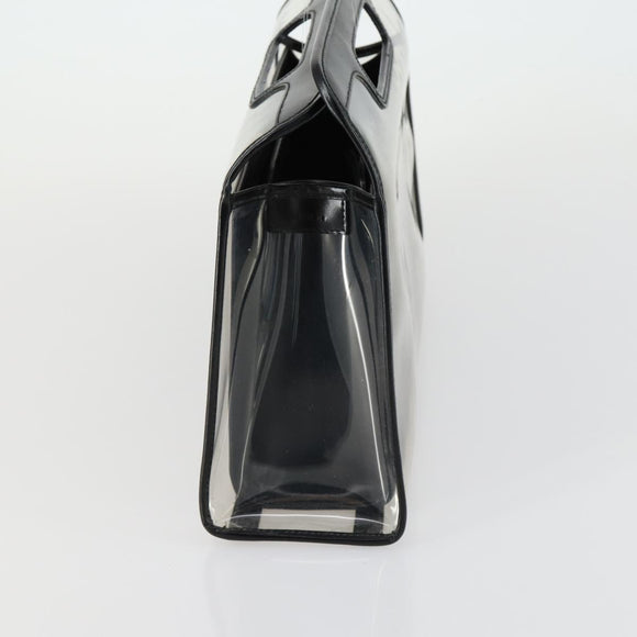 GUCCI Hand Bag Vinyl Clear 000 2058 0548 5 Auth 151521