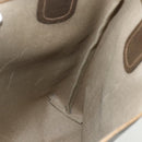 GUCCI GG Supreme Web Sherry Line Tote Bag PVC Beige Red 39 02 003 Auth 151523-17