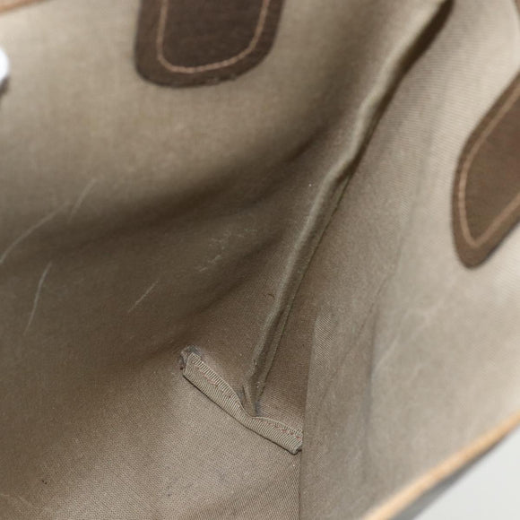 GUCCI GG Supreme Web Sherry Line Tote Bag PVC Beige Red 39 02 003 Auth 151523