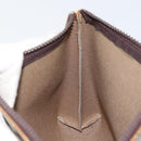 GUCCI GG Plus Supreme Clutch Bag PVC Beige Auth 151524-12