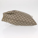 GUCCI GG Supreme Purse Shoulder Bag PVC Beige Gold 97 19 302 Auth 151526-4