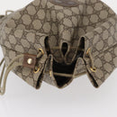 GUCCI GG Supreme Purse Shoulder Bag PVC Beige Gold 97 19 302 Auth 151526-6