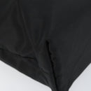 PRADA Tote Bag Nylon Black Silver Auth 151527-14