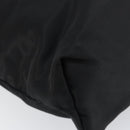 PRADA Tote Bag Nylon Black Silver Auth 151527-16