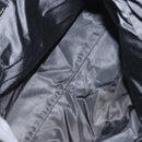 PRADA Tote Bag Nylon Black Silver Auth 151527-11