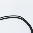 PRADA Tote Bag Nylon Black Silver Auth 151527-8