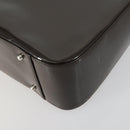 GUCCI Hand Bag Patent leather 2way Brown Silver 000 1013 0504 Auth 151528-14