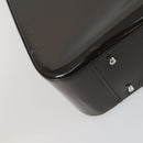 GUCCI Hand Bag Patent leather 2way Brown Silver 000 1013 0504 Auth 151528-15