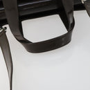 GUCCI Hand Bag Patent leather 2way Brown Silver 000 1013 0504 Auth 151528-9