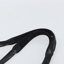 PRADA Tote Bag Nylon Black Silver Auth 151531-14