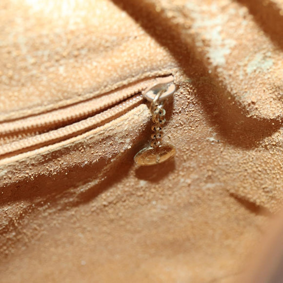 GUCCI Bamboo Shoulder Bag Leather 2way Brown Gold 001 2113 1638 Auth 151532