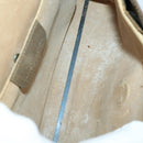 GUCCI GG Supreme Clutch Bag PVC 4 Set Beige Auth 151535-19