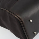 GUCCI Tote Bag Canvas Brown Silver 002 1705 0405 Auth 151538-16