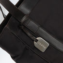 GUCCI Tote Bag Canvas Brown Silver 002 1705 0405 Auth 151538-10