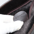 GUCCI Tote Bag Canvas Brown Silver 002 1705 0405 Auth 151538-12