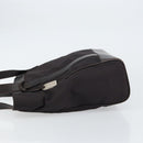 GUCCI Tote Bag Canvas Brown Silver 002 1705 0405 Auth 151538-4