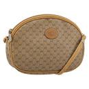 GUCCI Micro GG Supreme Shoulder Bag PVC Beige Gold 007 89 1113 Auth 151541-1