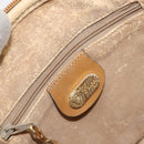GUCCI Micro GG Supreme Shoulder Bag PVC Beige Gold 007 89 1113 Auth 151541-18