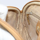 GUCCI Micro GG Supreme Shoulder Bag PVC Beige Gold 007 89 1113 Auth 151541-20