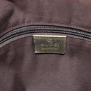 GUCCI GG Canvas Sherry Line Shoulder Bag Beige Gold 145857 Auth 151543-16