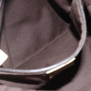 GUCCI GG Canvas Sherry Line Shoulder Bag Beige Gold 145857 Auth 151543-21