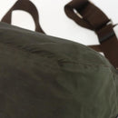 PRADA Shoulder Bag Nylon Green Silver Auth 151545-17