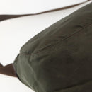 PRADA Shoulder Bag Nylon Green Silver Auth 151545-18