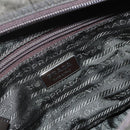 PRADA Shoulder Bag Nylon Green Silver Auth 151545-21