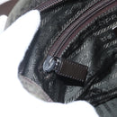 PRADA Shoulder Bag Nylon Green Silver Auth 151545-22