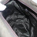 PRADA Shoulder Bag Nylon Green Silver Auth 151545-24