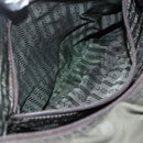 PRADA Shoulder Bag Nylon Green Silver Auth 151545-25