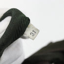 PRADA Shoulder Bag Nylon Green Silver Auth 151545-12
