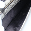 GUCCI GG Supreme Clutch Bag PVC Beige Gold 386852 Auth 151549-26