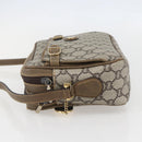 GUCCI GG Plus Supreme Shoulder Bag PVC Leather Beige Gold Auth 151550-3
