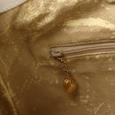 GUCCI Bamboo Shoulder Bag Leather 2way White Gold 001 3444 1638 Auth 151551-16