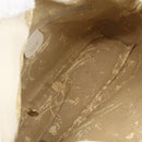 GUCCI Bamboo Shoulder Bag Leather 2way White Gold 001 3444 1638 Auth 151551-17