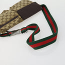 GUCCI GG Canvas Shoulder Bag 3 Set Beige Brown black Auth 151555-12