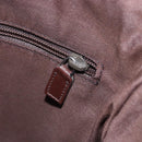 GUCCI GG Canvas Shoulder Bag Beige Silver 145857 Auth 151556-16