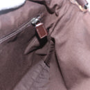 GUCCI GG Canvas Shoulder Bag Beige Silver 145857 Auth 151556-18